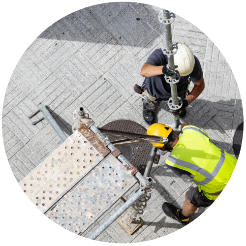 NR 18 I Montagem e Desmontagem de Andaimes - Formação (16 horas)